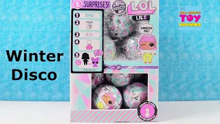 LOL Surprise Lils Winter Disco Full Box Opening #1 Review | PSToyReviews