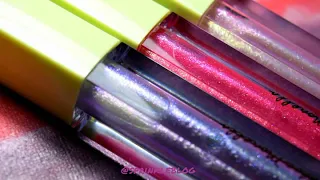 Lipgloss swatches