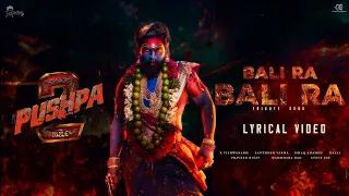 Pushpa 2-The Rule🔥| Balira Lyrical| Allu Arjun | Rashmika |Sukumar| Fan-made |WhereisPushpa#pushpa