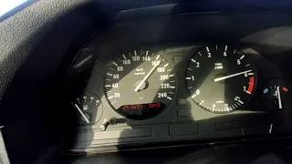 bmw e34 m50b30 acceleration 0-200