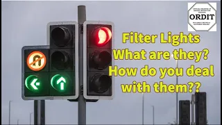 Driving lessons Traffic Lights - Filter lights -Turning left and right