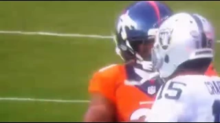 Aqib Talib Ripped Off Michael Crabtree's Chain