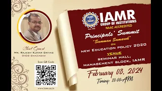 Principal Meet 2024 - New Education policy 2020