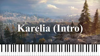 Karelia (Intro) - WoT OST [Piano]