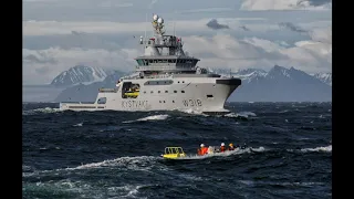 Norway NoCGV Offshore patrol boat 挪威海軍 哈爾斯塔近海巡邏艦 剪輯