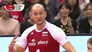 Bartosz Kurek (Poland vs Japan) Men's Volleyball World Cup 2019