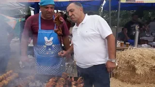 Фестиваль шашлыка 2019 года в городе Ахтала.