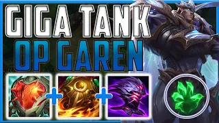 FULL TANK GAREN IS A TRUE LATE GAME MONSTER (150k+ Self Mitigated Dmg) - Garen Top | Season 14 LoL