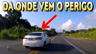 Imprudências na BR-101 no Sul da Bahia