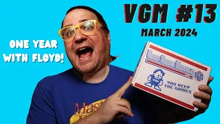 One year with VGM! - Video Games Monthly Unboxing #13! March 2024 - Put a ring on it, Floyd