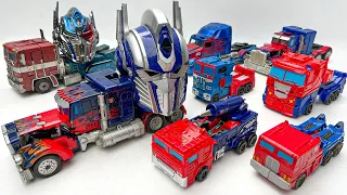 All Transformers Autobots Rise of Beasts: Leader OPTIMUS PRIME TRUCK Comparison Transformation Movie