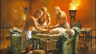 Mummification and embalming in ancient Egypt.