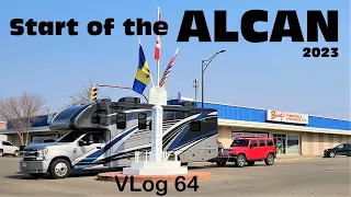 TRAVEL TO ALASKA 2023 / Alaska Highway / RV Lifestyle / Start at Mile 0 ALCAN / RV Road Trip/Camping