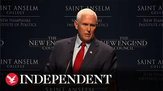 Mike Pence denounces republicans attacking FBI over Mar-a-Lago raid