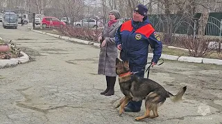 Сотрудники МЧС России провели открытый урок в Долинской школе-интернат