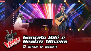 Gonçalo Bilé e Beatriz Oliveira - "O Amor é Assim" | Blind Audition | The Voice Generations