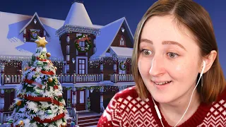 celebrating christmas in the sims because we can't irl
