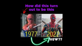 Evolution of Spider-Man Movies 1977 - 2021 (no way home reaction tobey maguire tom holland marvel)