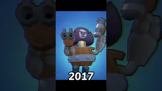 Old Darryl vs new Darryl Brawl stars #shorts