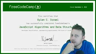 JavaScript Algorithms and Data Structures Certification Review | FreeCodeCamp Certification