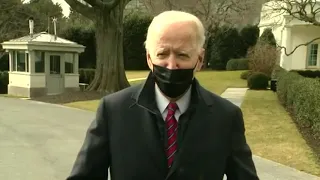 Press Gaggle: Joe Biden Speaks to the Press Before Marine One Departure - January 29, 2021