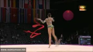 Daria Kondakova Ribbon AA World Championships Montpellier 2011