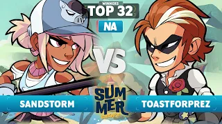 Sandstorm vs Toastforprez - Top 32 - Summer Championship 2023 - NA 1v1