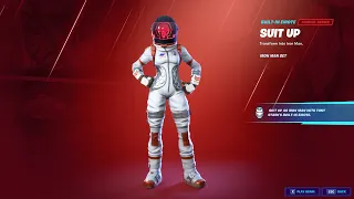 Fortnite Suit Up Emote Glitch