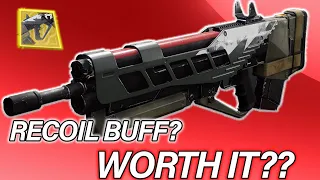 Deterministic Recoil Buff | DESTINY 2 (Vigilance Wing Review)