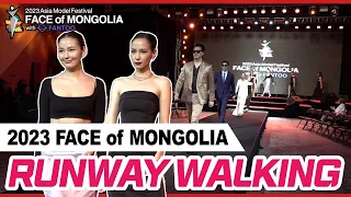 Runway show by Mongolian Top Models!