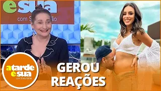 Neymar e namorada anunciam gravidez e Sonia Abrão dispara: “Que venha com saúde”