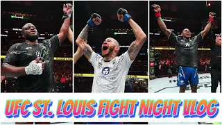 BEST NON-PPV EVENT IN UFC HISTORY?? | UFC ST. LOUIS FIGHT NIGHT VLOG