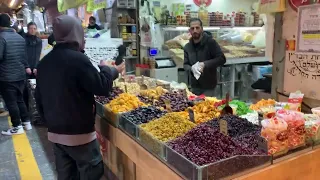 Jerusalem - Shuk Mahane Yehuda (Market) - Original Sound