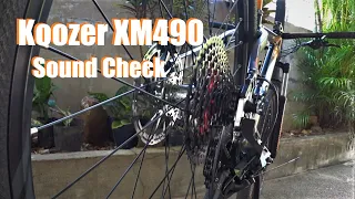 KOOZER XM490 Sound Check | Mobile Phone Audio Vs. Action Cam Audio