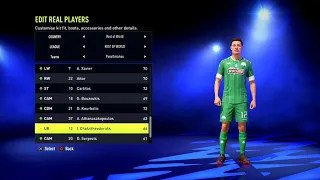 FIFA 22 Panathinaikos ​​​​​​​​​​​​​​​​​​​​​​​​​​​​​​​​​​​Overall Player Ratings