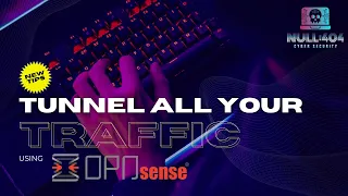 Tunnel your entire network over a VPN using OPNSense