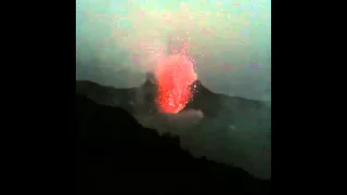 Volcano Eruption in Sicily