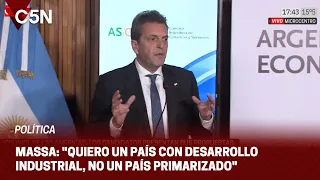 SERGIO MASSA expuso en el CONSEJO de las AMÉRICAS