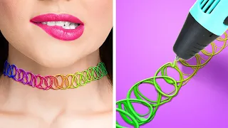 FANTASTIC 3D PEN & HOT GLUE CRAFTS || Smart DIY Jewelry Ideas & Hacks For Parents by 123 GO! TRENDS