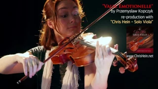Chris Hein - Solo Viola "Valse émotionnelle" Reproduction