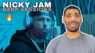 American reaction to Nicky jam BZRP music sessions #41 ! 🔥