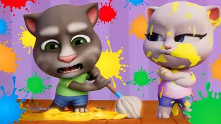 Talking Tom ⭐   Talking Tom  EM VIVO ⭐  Desenhos Animados Engraçados Para Crianças