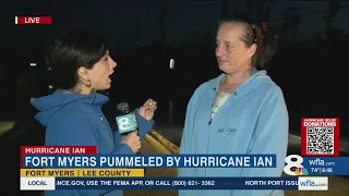 "My grandmother's house was destroyed," Fort Myers woman says of Hurricane Ian