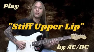 Play "Stiff Upper Lip" like AC/DC | GuitarZoom.com | Steve Stine