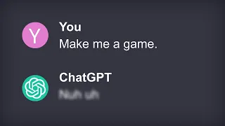 Can ChatGPT Code a Game For my Lazy Ass?