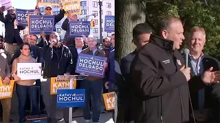 Hochul, Zeldin hold campaign stops ahead of Election Day