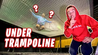 Hid Under Trampoline Park To Cheat In Hide & Seek!