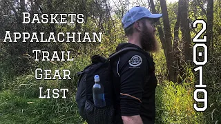 Baskets Post Appalachian Trail Thru-hike 2019 Gear List