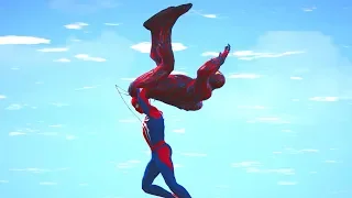 Spider-Man VS Carnage Epic Battle - GTA V