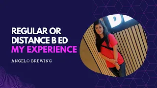 B.ed Regular Or Non attending (My experience must watch) #bed2022 #viral #trending